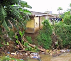 Pobreza y suciedad generalizada en Guinea Ecuatorial.